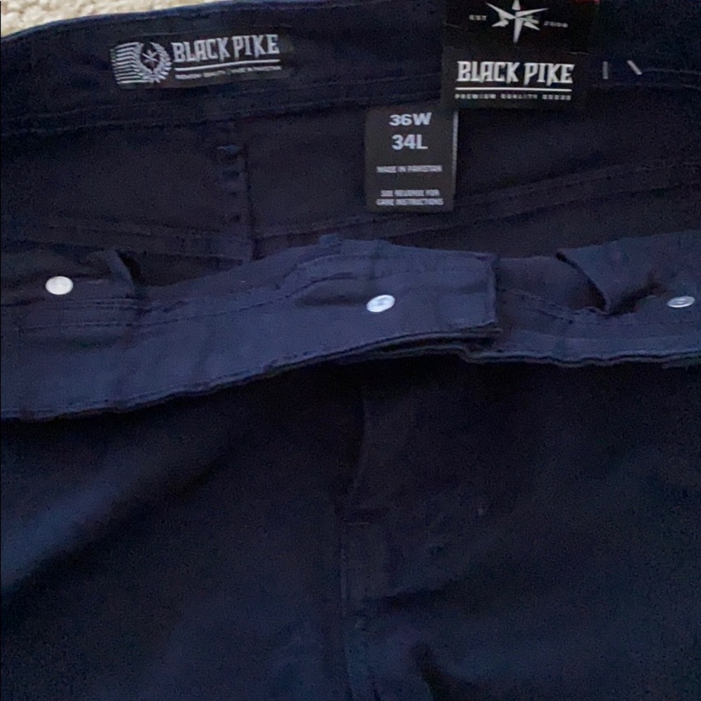 Black Pike (Navy) Jeans